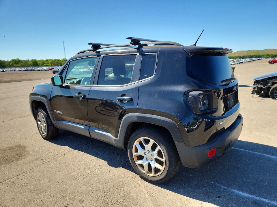 2016 Jeep Renegade VIN ZACCJBBT4GPC88168 COPART salvage auction — MINOR DENT/SCRATCHES, Ny - Certificate Of Title, sold $475 on 2026-07-27 (photo 2)