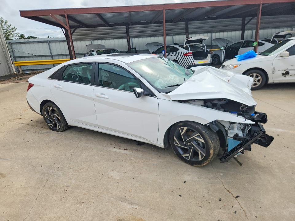 2025 Hyundai Elantra VIN KMHLP4DG4SU892204 COPART salvage auction — FRONT END, Il - Salvage Certificate, sold $2,750 on 2026-07-31 (photo 4)