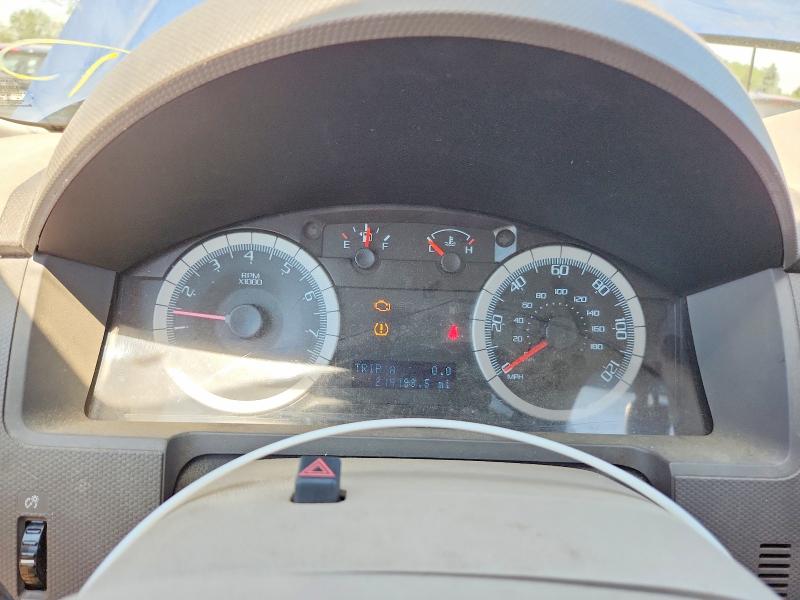 2008 Ford Escape VIN 1FMCU93108KB98214 COPART salvage auction — HAIL, Il - Salvage Certificate, sold $300 on 2026-07-09 (photo 9)