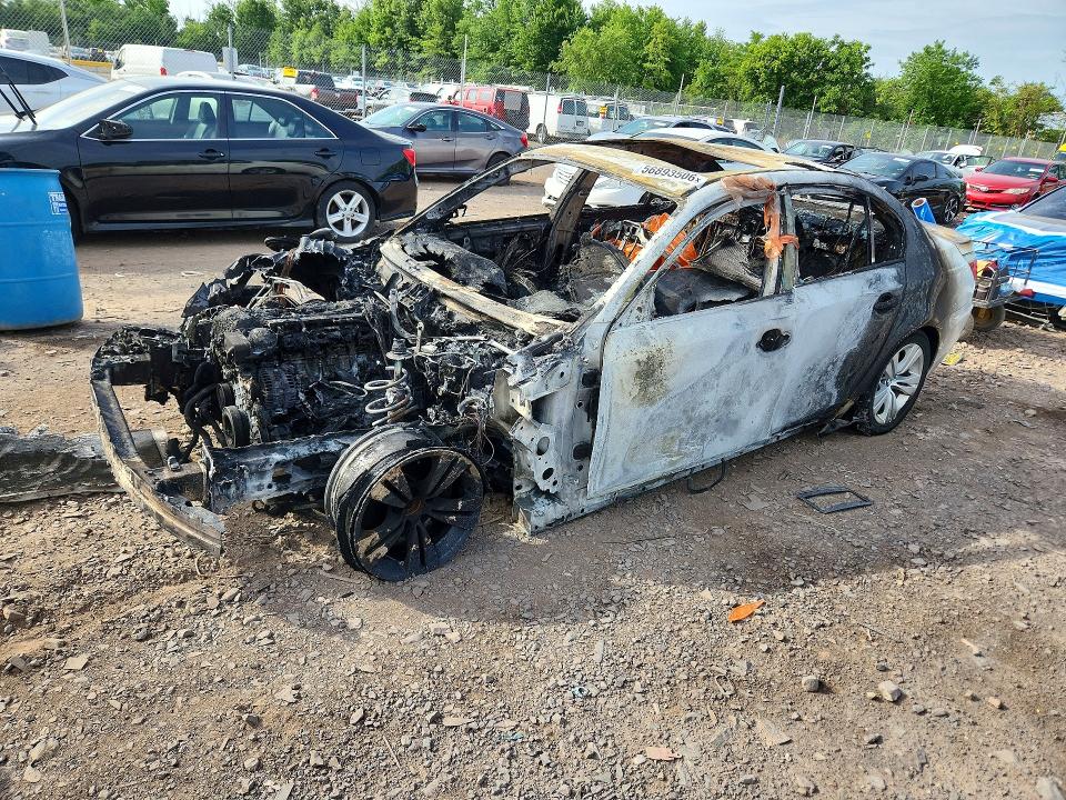 2009 BMW 5 series VIN WBANU53539C117403 COPART salvage auction — BURN, PA - CERTIFICATE OF SALVAGE, sold $70 on 2026-07-15 (photo 1)
