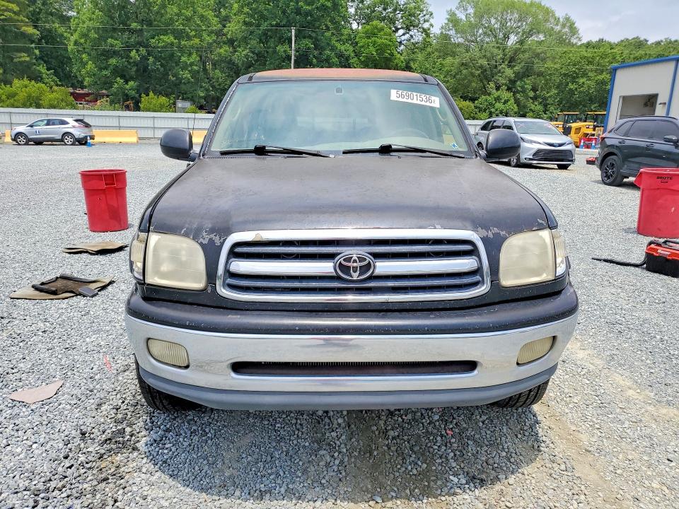 2000 Toyota Tundra VIN 5TBRT3812YS100034 COPART salvage auction — FRONT END, Nc - Salvage Certificate Of Title, sold $450 on 2026-07-30 (photo 5)