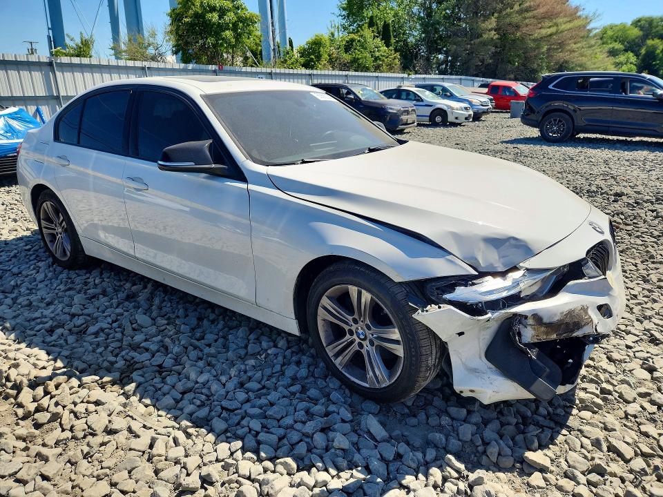 2016 BMW 3er VIN WBA8E3G58GNT79394 COPART salvage auction — FRONT END, Nj - Cert Of Title-Salvage, sold $3,900 on 2026-07-15 (photo 4)
