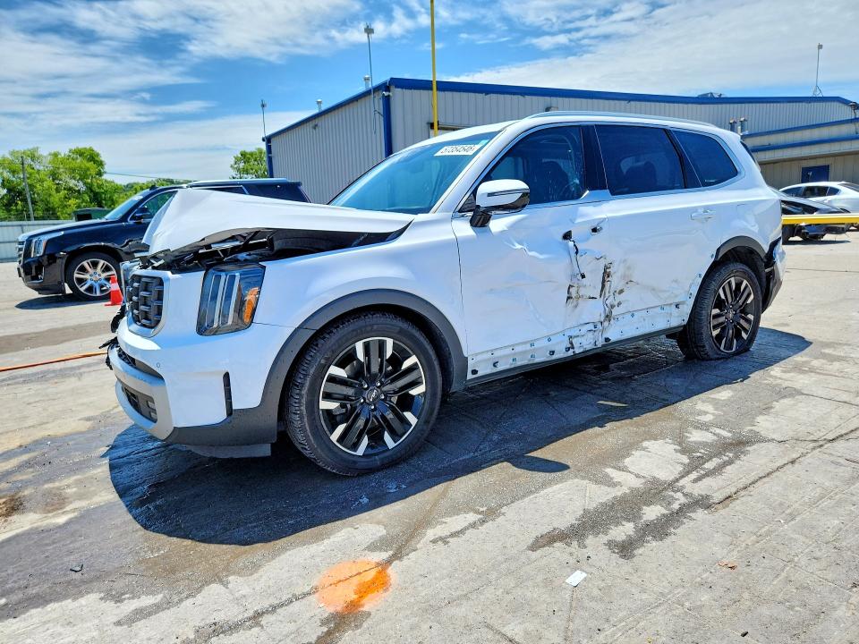 2024 Kia Telluride VIN 5XYP5DGC6RG497652 COPART salvage auction — FRONT END, Tn - Salvage Certificate, sold $7,700 on 2026-07-27 (photo 1)