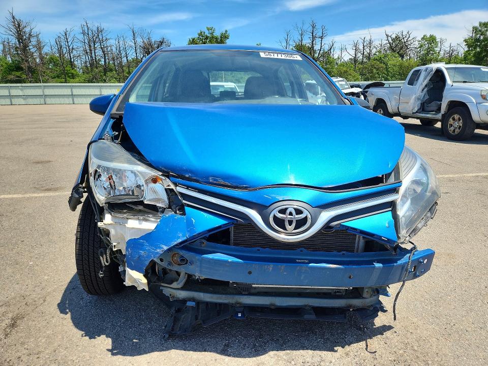 2015 Toyota Yaris VIN VNKKTUD35FA033713 COPART salvage auction — FRONT END, Ny - Certificate Of Title, sold $2,000 on 2026-07-22 (photo 5)