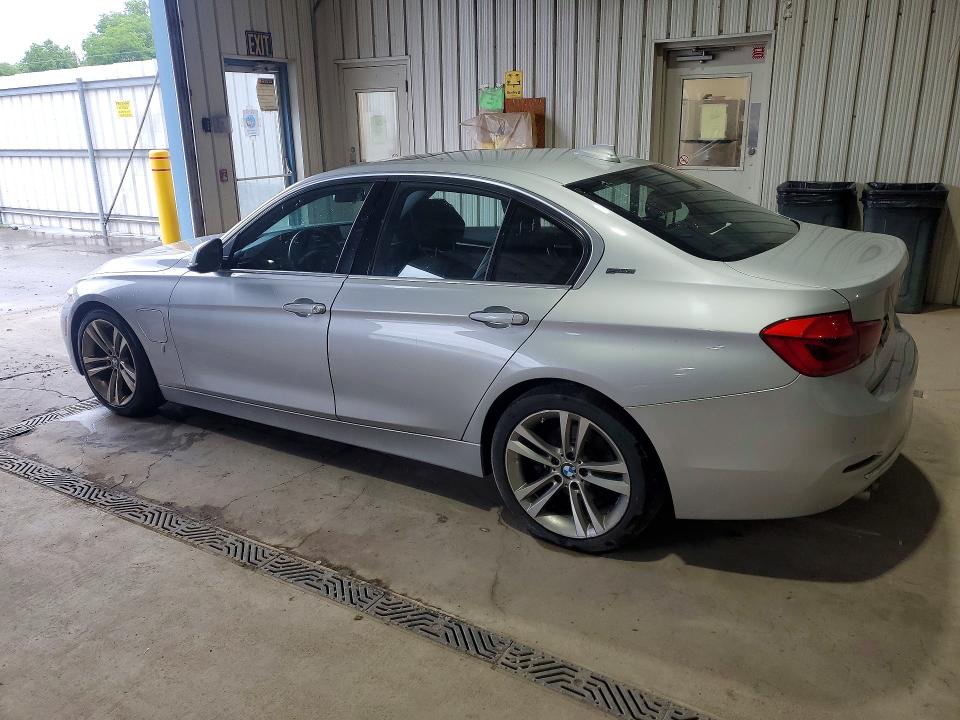 2017 BMW 3er VIN WBA8E1C50HK480443 COPART salvage auction — MECHANICAL, PA - CERT OF TITLE (P), sold $5,800 on 2026-07-16 (photo 2)