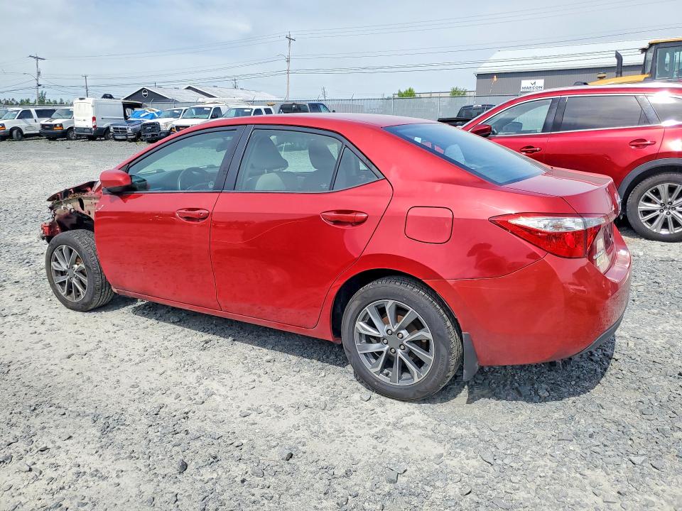2016 Toyota VIN 2T1BURHE5GC743058 COPART salvage auction — FRONT END, Ns - Cert Of Reg - Non-Repairable, sold $3,250 on 2026-07-09 (photo 2)