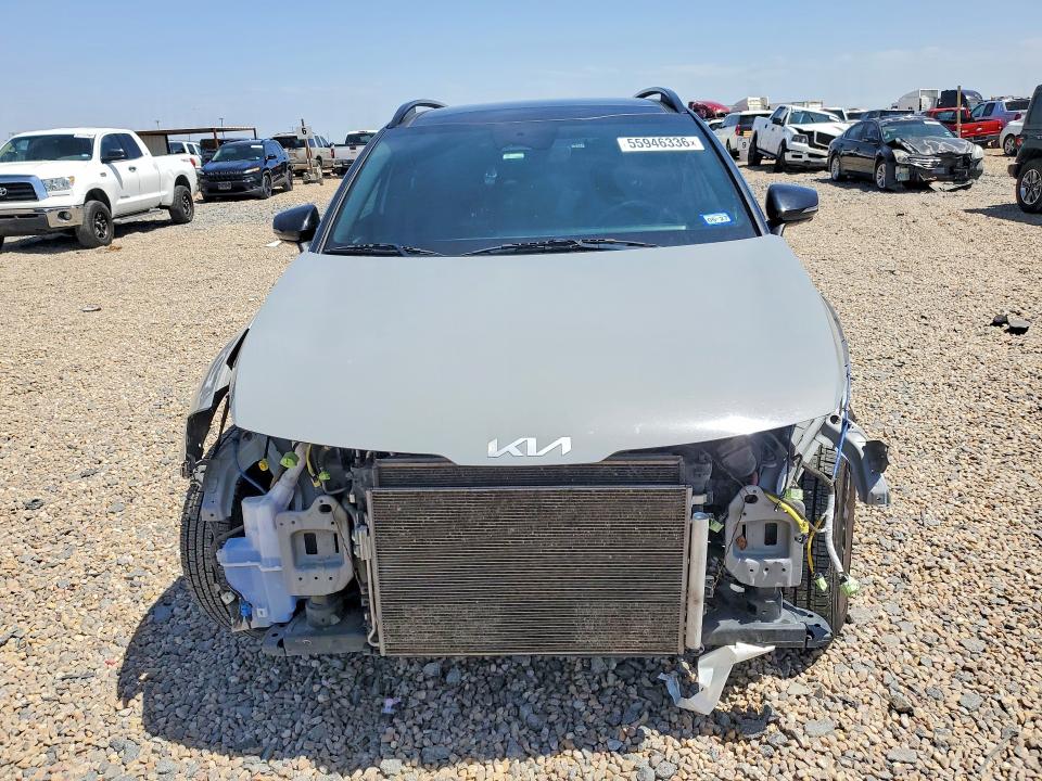 2023 Kia Sportage VIN 5XYK7CAF7PG007928 COPART salvage auction — FRONT END, TX - SALVAGE VEHICLE TITLE, sold $5,600 on 2026-08-20 (photo 5)