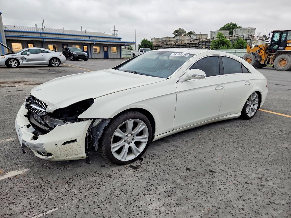 2008 Mercedes-benz Cls-class VIN WDDDJ72XX8A122362 COPART salvage auction — FRONT END, Ks - Cert Of Title-Salvage, sold $1,000 on 2026-07-10 (photo 1)