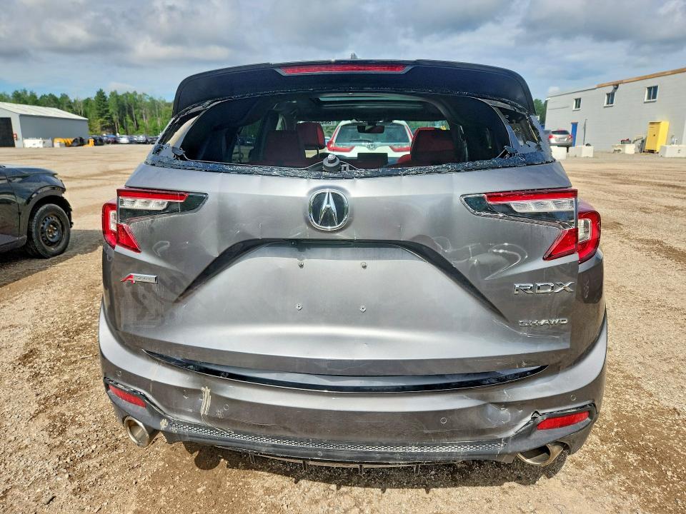 2025 Acura Rdx VIN 5J8TC2H63SL800951 COPART salvage auction — REAR END, ON - PERMIT SALVAGE, sold $12,600 on 2026-07-28 (photo 6)