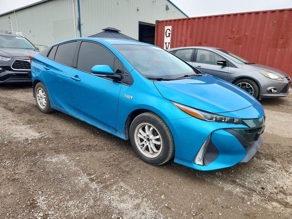 2020 Toyota Prius VIN JTDKARFP7L3124283 COPART salvage auction — REAR END, On - Permit Salvage, sold $5,300 on 2026-07-07 (photo 4)