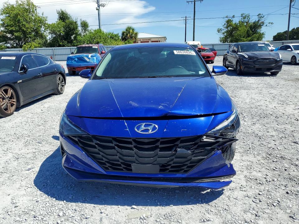 2023 Hyundai VIN KMHLS4AG7PU579965 COPART salvage auction — FRONT END, Fl - Certificate Of Destruction, sold $3,600 on 2026-07-17 (photo 5)