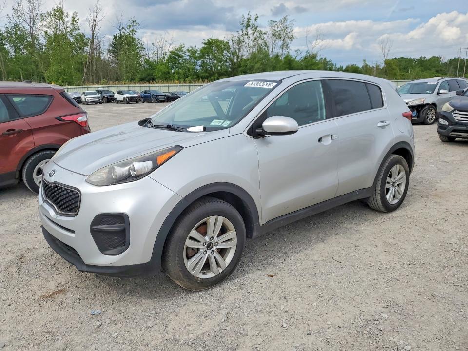 2018 Kia Sportage VIN KNDPM3AC7J7380444 COPART salvage auction — VANDALISM, Ny - Mv-907A Salvage Certificate, sold $2,950 on 2026-07-20 (photo 1)
