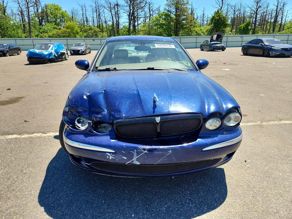 2002 Jaguar X type VIN SAJEA51D22XC40537 COPART salvage auction — REAR END, Ny - Mv-907A Salvage Certificate, sold $375 on 2026-07-13 (photo 5)