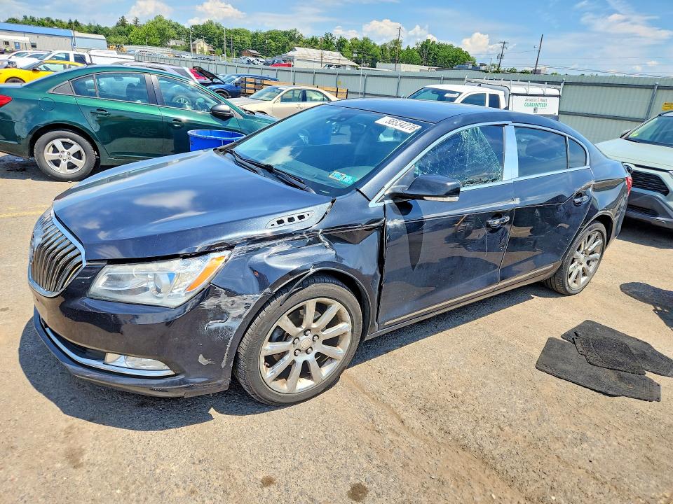 2014 Buick Lacrosse VIN 1G4GB5G31EF104826 COPART salvage auction — FRONT END, Pa - Cert Of Salv-R=Reconstructed, sold $525 on 2026-07-31 (photo 1)