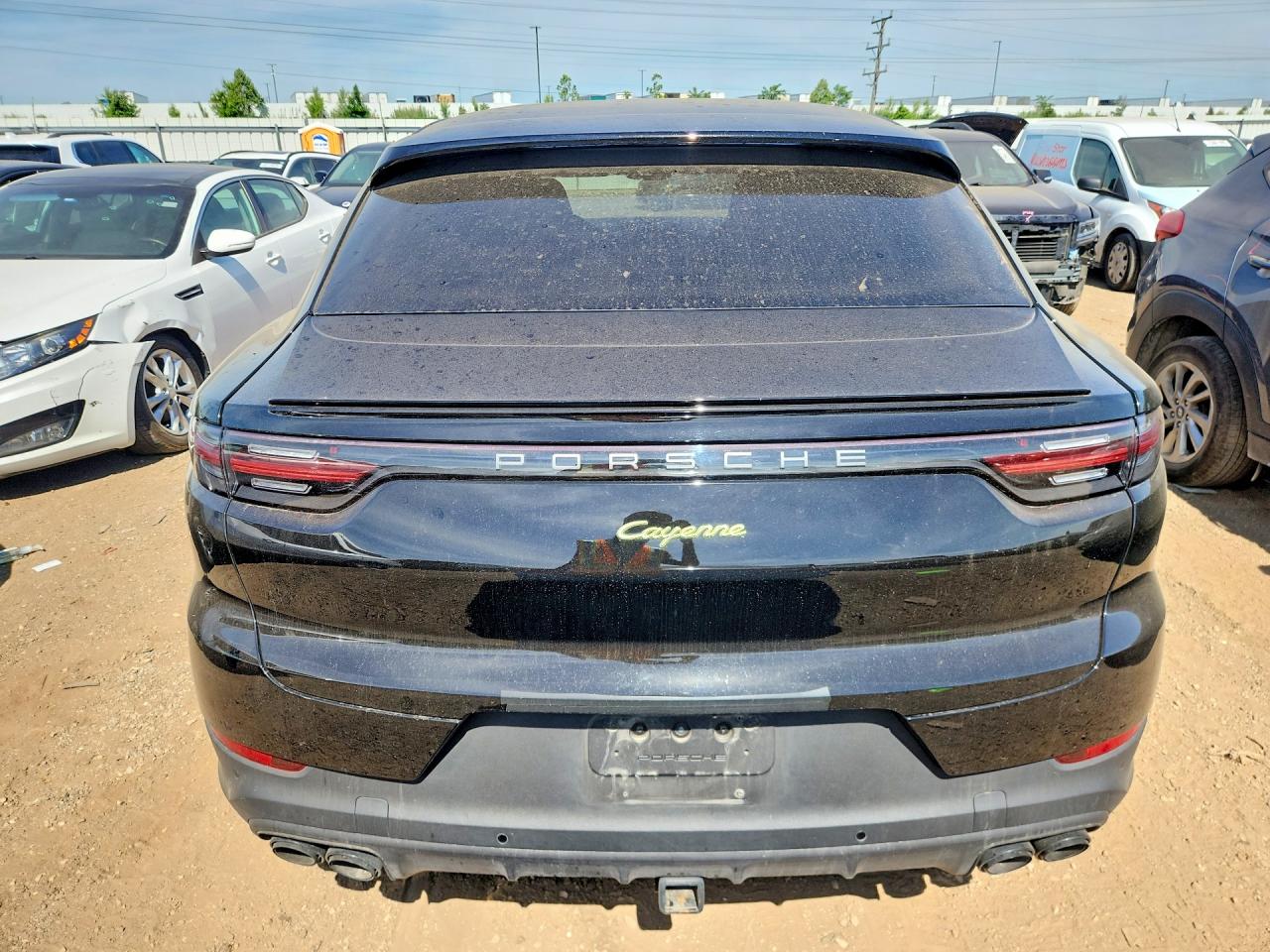 2023 Porsche Cayenne VIN WP1BE2AY7PDA28342 COPART salvage auction — Front End, IL - SALVAGE CERTIFICATE, sold $32,000 on 2026-08-13 (photo 6)