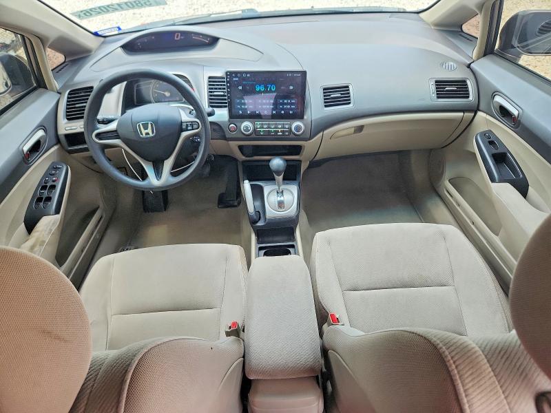 2010 Honda Civic VIN 19XFA1F52AE055235 COPART salvage auction — SIDE, Tx - Salvage Vehicle Title, sold $250 on 2026-07-30 (photo 8)