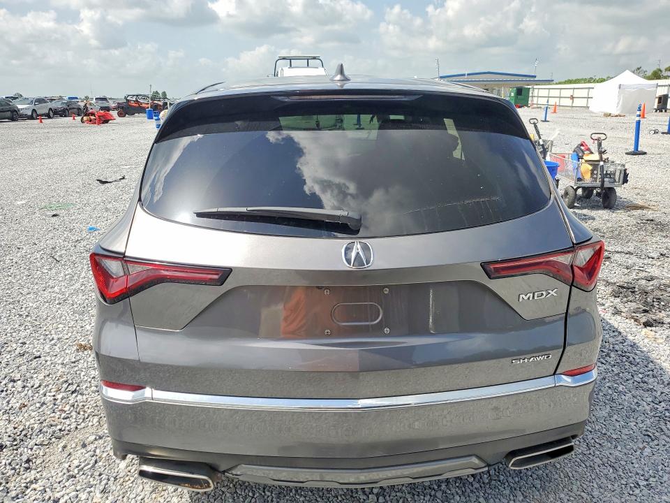 2025 Acura VIN 5J8YE1H30SL006991 COPART salvage auction — REAR END, LA - CERT OF TITLE-SALVAGE, sold $12,900 on 2026-07-27 (photo 6)
