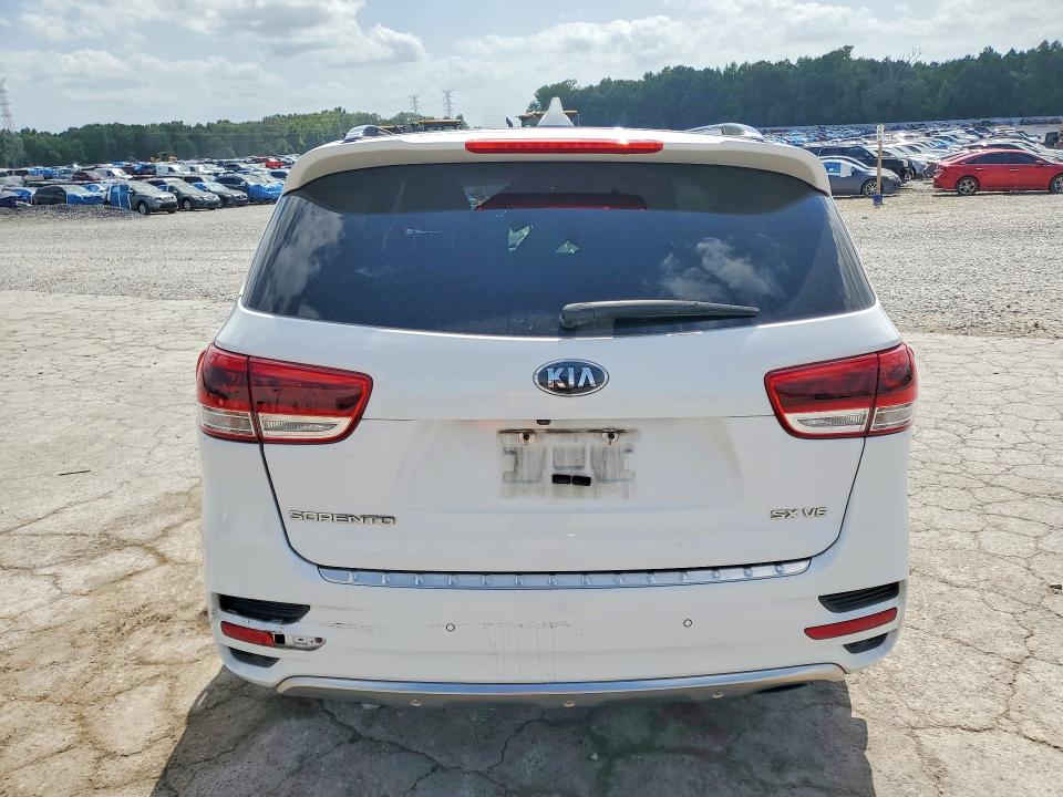 2018 Kia Sorento VIN 5XYPK4A58JG396667 COPART salvage auction — FRONT END, MS - CERT OF TITLE-SALVAGED, sold $800 on 2026-07-28 (photo 6)