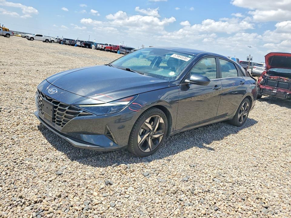 2022 Hyundai VIN 5NPLP4AG4NH064452 COPART salvage auction — REAR END, GA - CERT OF TITLE-SALVAGE, sold $225 on 2026-07-28 (photo 1)