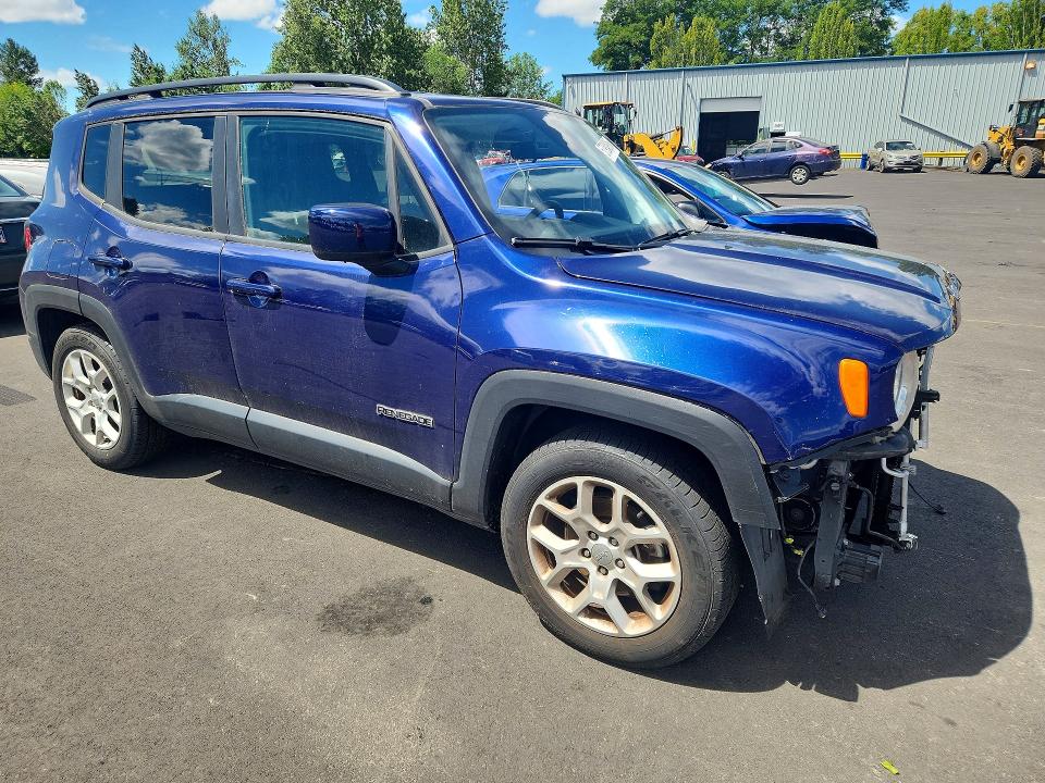 2018 Jeep VIN ZACCJABB1JPJ23068 COPART salvage auction — FRONT END, Wa - Non Public Clean Title, sold $1,300 on 2026-07-22 (photo 4)