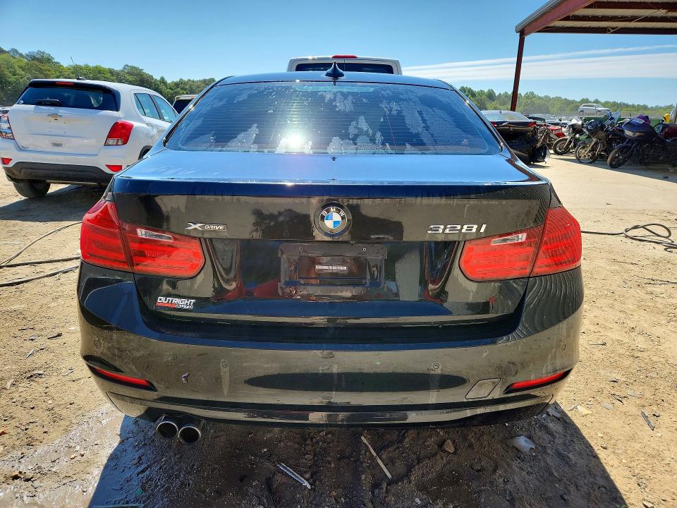 2015 BMW 3er VIN WBA3B5G59FNS15813 COPART salvage auction — FRONT END, Wv - Certificate Of Title, sold $700 on 2026-07-28 (photo 6)