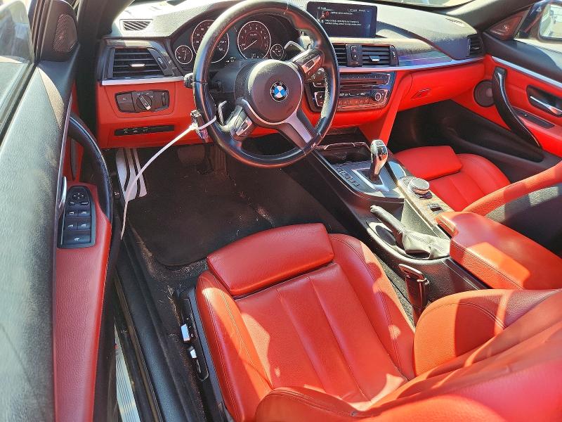 2016 BMW 4er VIN WBA3T7C52G5A38332 COPART salvage auction — FRONT END, Ny - Mv-907A Salvage Certificate, sold $3,500 on 2026-07-13 (photo 8)