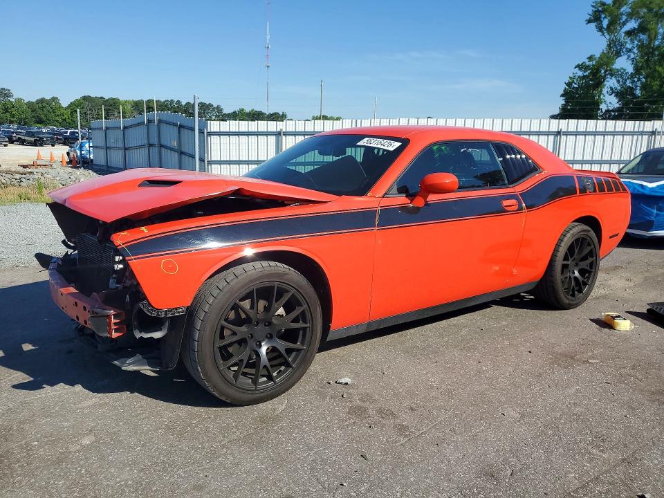 2021 Dodge Challenger VIN 2C3CDZAG7MH623171 COPART salvage auction — FRONT END, Nc - Salvage Certificate Of Title, sold $850 on 2026-07-28 (photo 1)