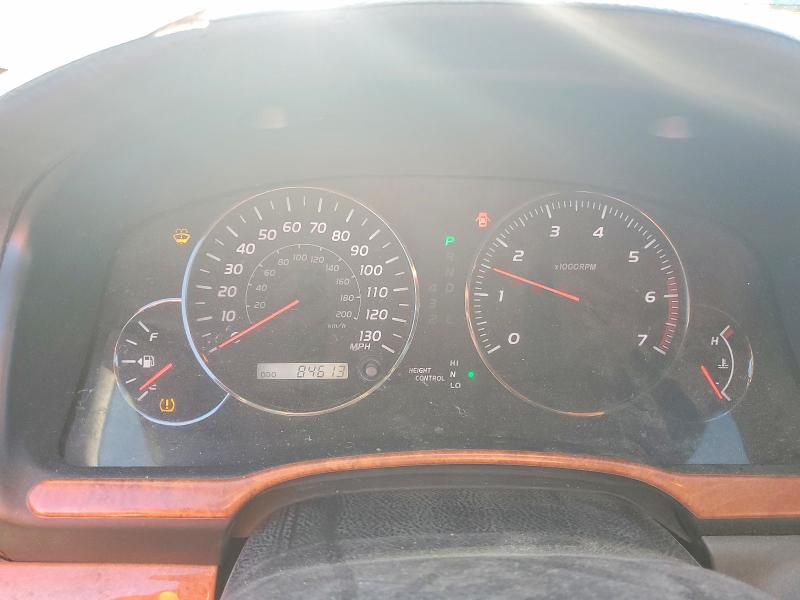 2005 Lexus Gx 470 VIN JTJBT20X150087761 COPART salvage auction — MINOR DENT/SCRATCHES, Mi - Certificate Of Title, sold $5,800 on 2026-07-17 (photo 9)