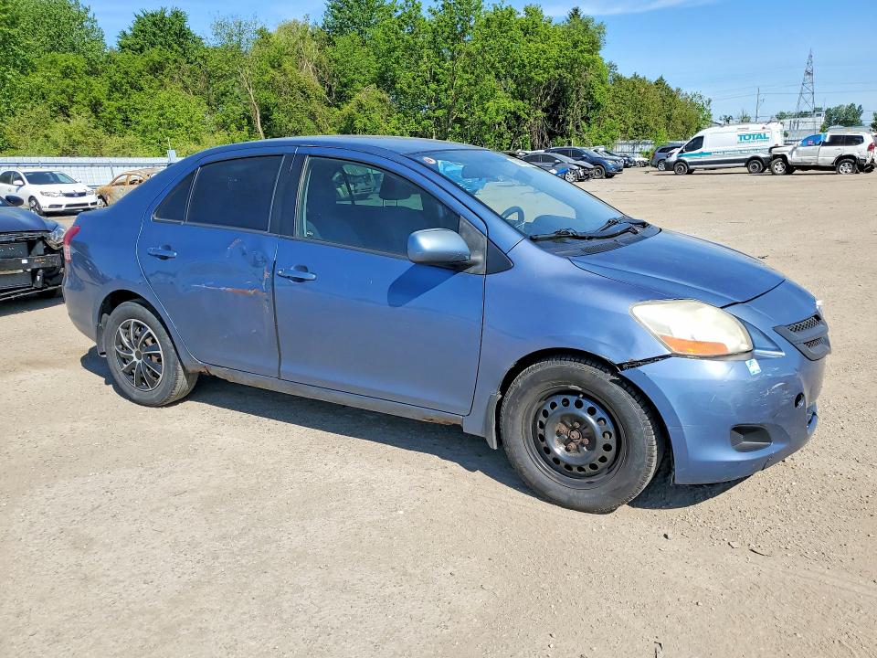 2008 Toyota Yaris VIN JTDBT923781290867 COPART salvage auction — FRONT END, On - Permit No Brand - Unfit, sold $800 on 2026-07-28 (photo 4)