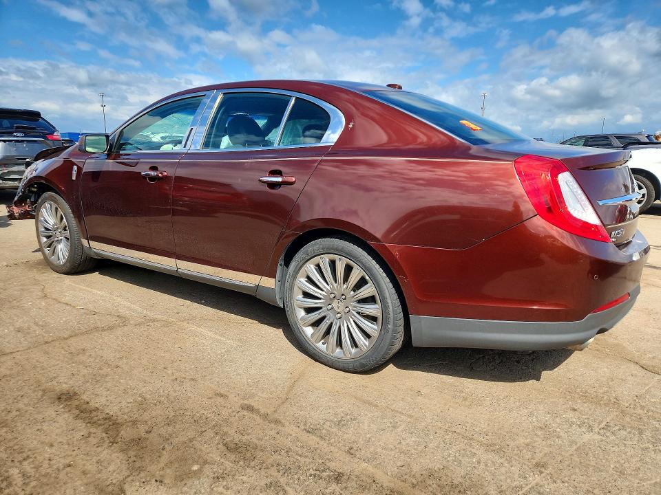 2015 Lincoln Mks VIN 1LNHL9EK3FG604968 COPART salvage auction — FRONT END, MI - CERTIFICATE OF TITLE, sold $600 on 2026-07-02 (photo 2)