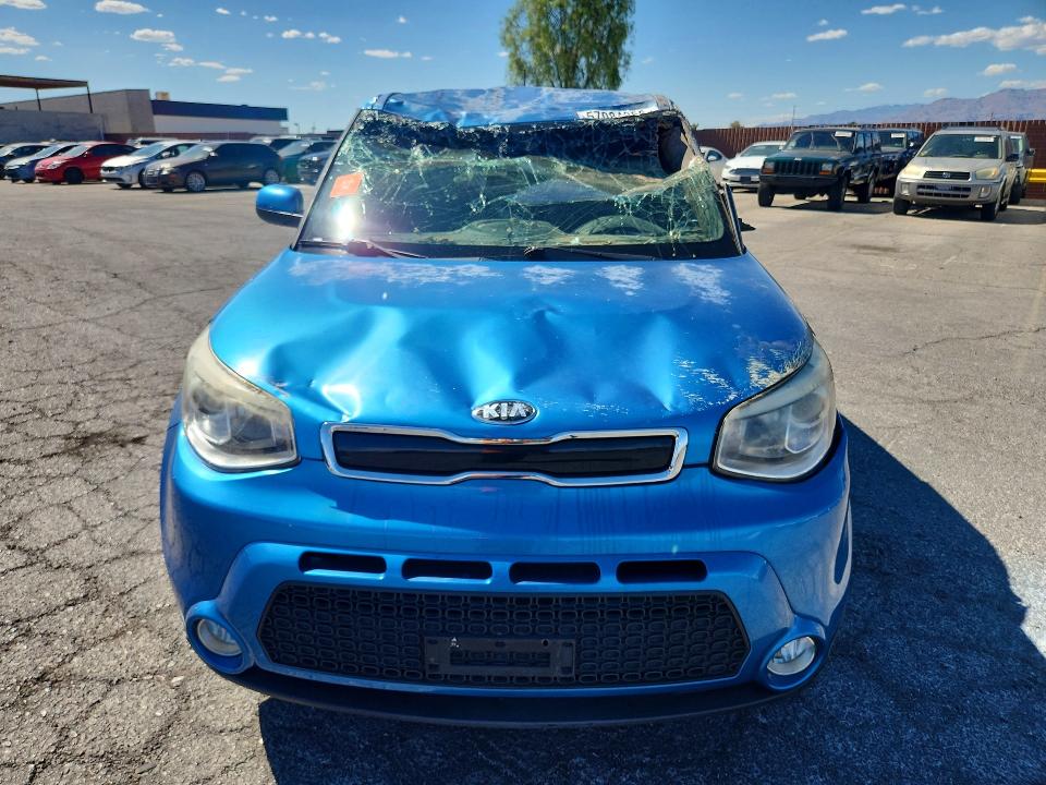 2015 Kia Soul VIN KNDJP3A59F7219096 COPART salvage auction — FRONT END, Nv - Salvage Title, sold $500 on 2026-07-13 (photo 5)