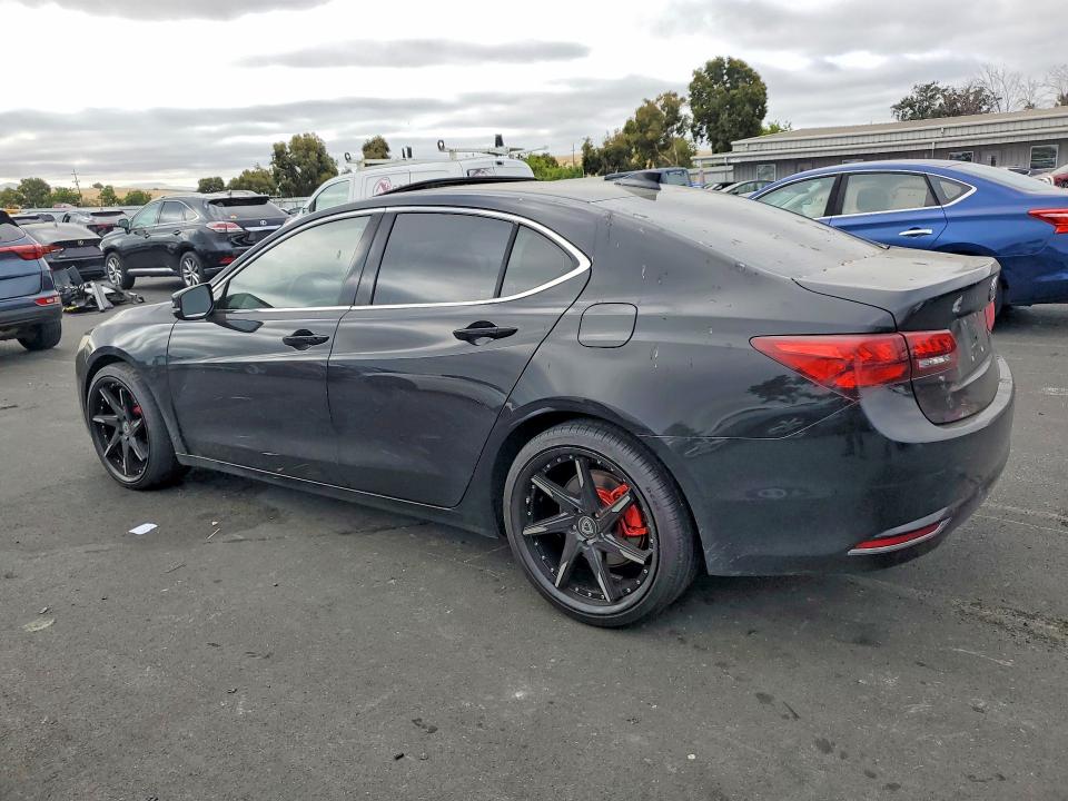 2016 Acura Tlx VIN 19UUB2F58GA011344 COPART salvage auction — VANDALISM, Ca - Salvage Certificate, sold $2,450 on 2026-08-03 (photo 2)