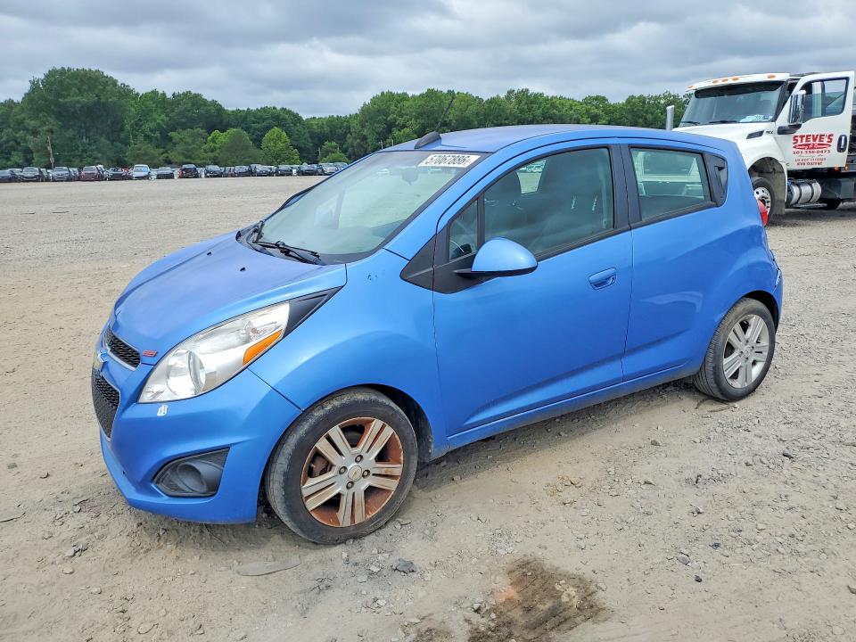 2015 Chevrolet Spark VIN KL8CA6S96FC719407 COPART salvage auction — REAR END, AR - CERT OF TITLE-SALVAGE, sold $550 on 2026-07-27 (photo 1)