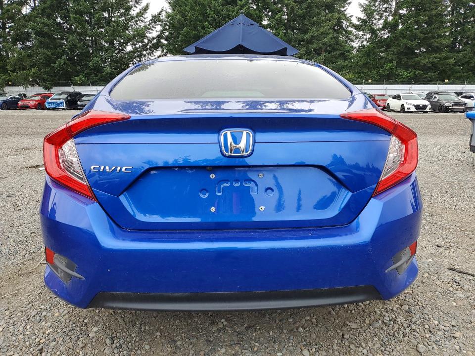 2018 Honda Civic VIN 19XFC2E5XJE007130 COPART salvage auction — SIDE, WA - BILL OF SALE, sold $4,200 on 2026-07-10 (photo 6)