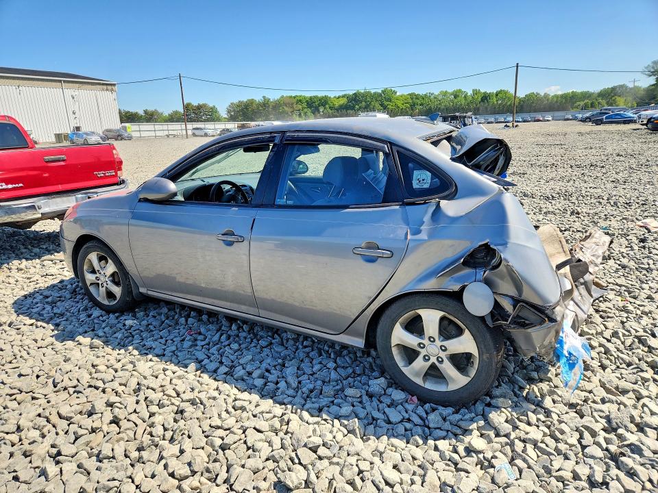 2010 Hyundai Elantra VIN KMHDU4AD3AU090961 COPART salvage auction — REAR END, Nj - Cert Of Title-Salvage, sold $400 on 2026-07-13 (photo 2)