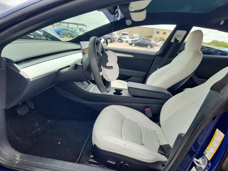 2022 Tesla Model 3 VIN 5YJ3E1EB2NF315356 COPART salvage auction — FRONT END, Salvage Title, sold $6,200 on 2026-07-13 (photo 7)