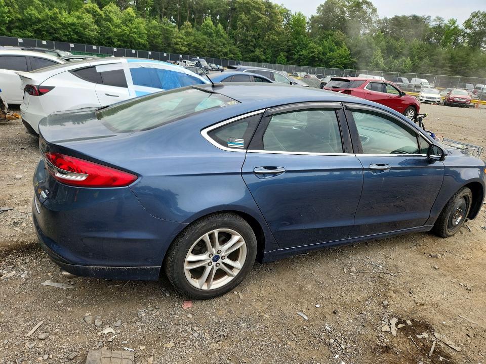 2018 Ford Fusion VIN 3FA6P0HD0JR189186 COPART salvage auction — MINOR DENT/SCRATCHES, Ct - Certificate Of Title (P), sold $1,250 on 2026-07-31 (photo 3)