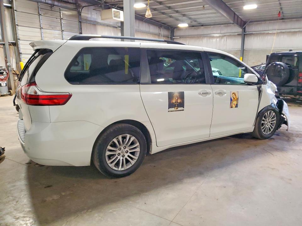 2016 Toyota Sienna VIN 5TDYK3DC3GS744976 COPART salvage auction — FRONT END, Pa - Certificate Of Salvage, sold $5,900 on 2026-07-15 (photo 3)