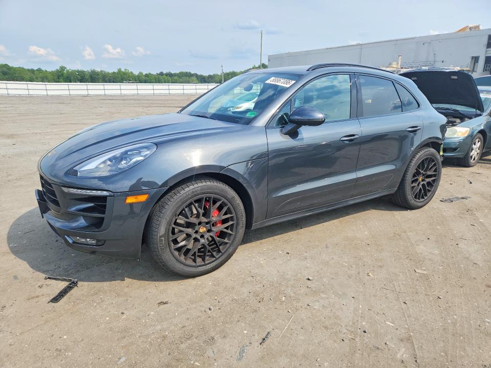 2017 Porsche Macan VIN WP1AG2A56HLB54257 COPART salvage auction — REAR END, VA - CERT OF TITLE - SALVAGE, sold $10,000 on 2026-07-22 (photo 1)