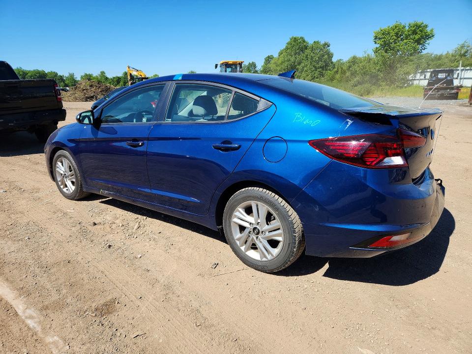 2020 Hyundai Elantra VIN 5NPD84LF7LH593848 COPART salvage auction — REAR END, Oh - Cert Of Title-Salvage, sold $2,950 on 2026-07-02 (photo 2)