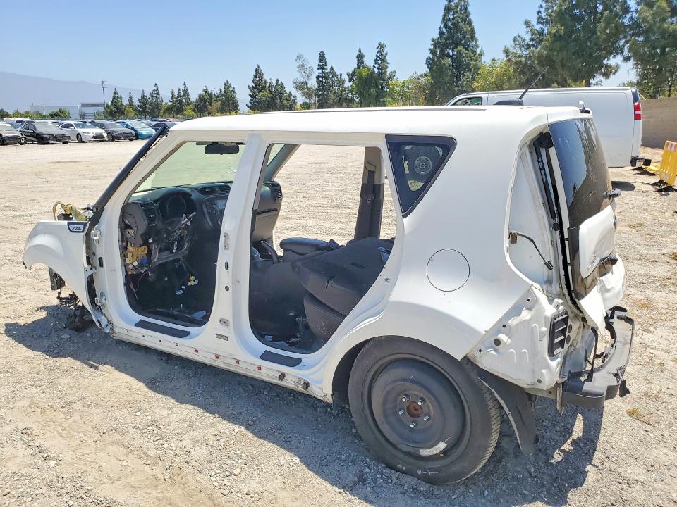 2019 Kia Soul VIN KNDJN2A29K7694523 COPART salvage auction — STRIPPED, CA - CERTIFICATE OF TITLE, sold $150 on 2026-07-23 (photo 2)