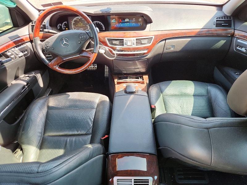 2011 Mercedes-benz S-klasse VIN WDDNG7BB9BA368916 COPART salvage auction — FRONT END, Pa - Certificate Of Salvage, sold $1,050 on 2026-08-17 (photo 8)