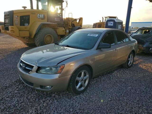2007 Hyundai Sonata VIN 5NPEU46F17H185704 COPART salvage auction — FRONT END, AZ - CERTIFICATE OF TITLE, sold $625 on 2026-07-09 (photo 1)