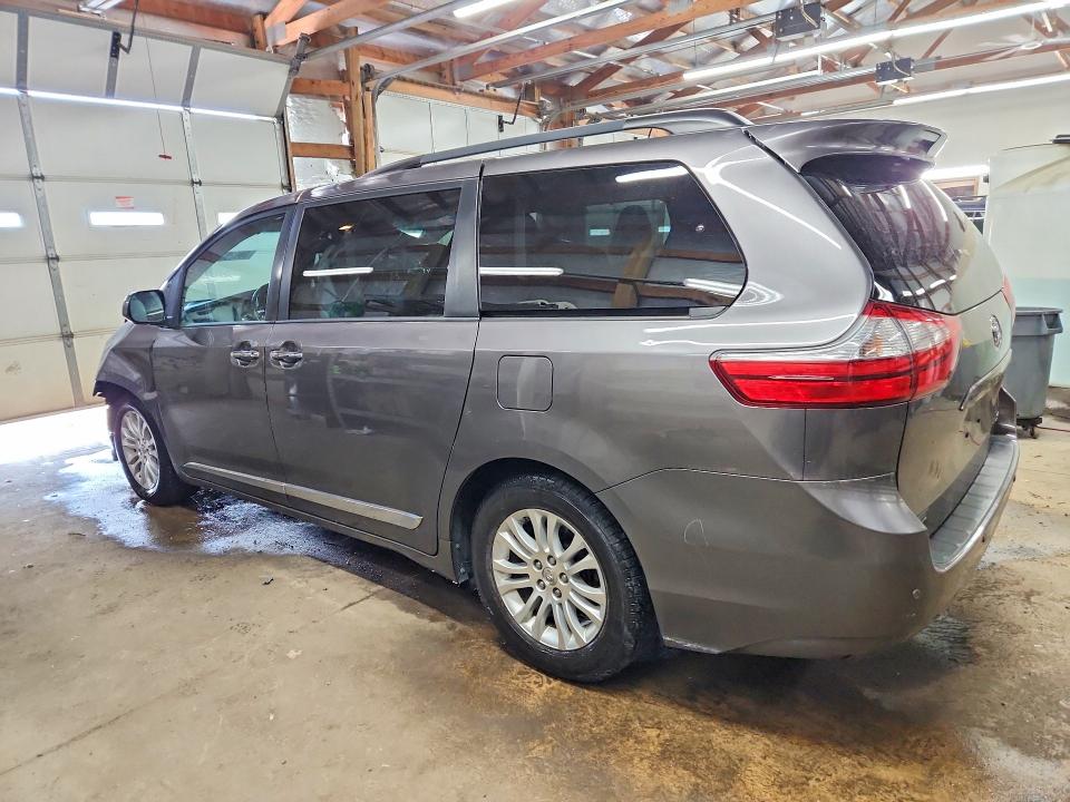 2015 Toyota Sienna VIN 5TDYK3DC5FS631027 COPART salvage auction — FRONT END, Il - Salvage Certificate, sold $550 on 2026-07-27 (photo 2)