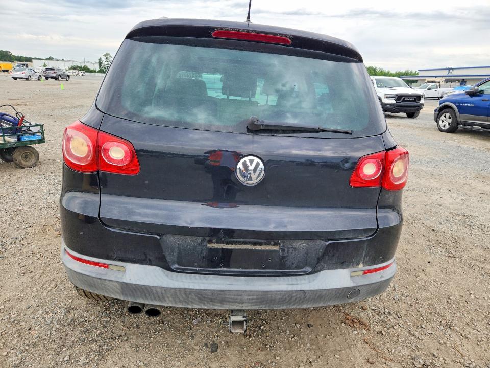2010 Volkswagen Tiguan VIN WVGAV7AX1AW001677 COPART salvage auction — FRONT END, NC - SALVAGE CERTIFICATE OF TITLE, sold $500 on 2026-07-27 (photo 6)