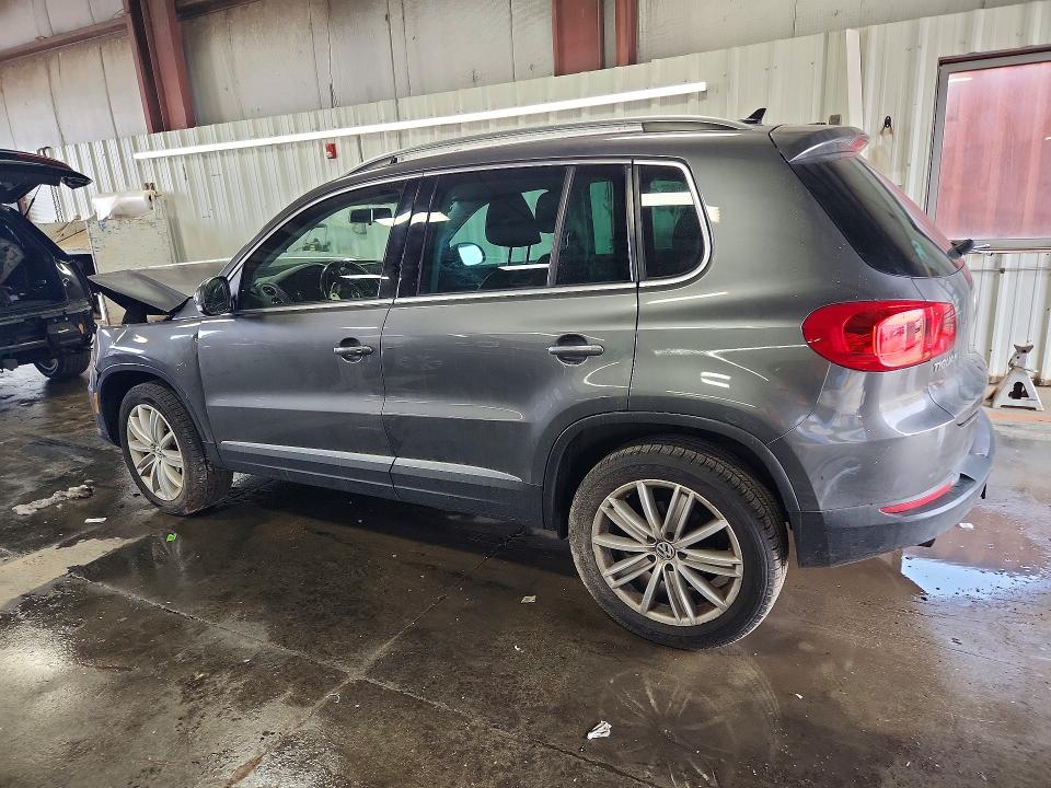 2014 Volkswagen Tiguan VIN WVGBV3AX4EW591814 COPART salvage auction — FRONT END, Il - Salvage Certificate, sold $1,350 on 2026-07-28 (photo 2)