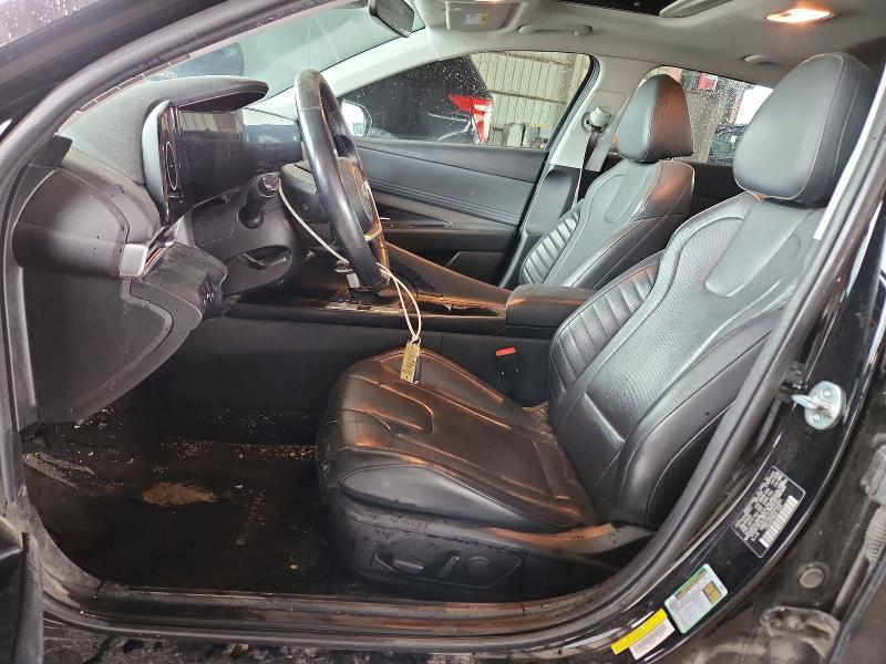 2023 Hyundai Elantra VIN KMHLP4AG3PU501801 COPART salvage auction — REAR END, Tx - Salvage Vehicle Title, sold $3,500 on 2026-07-24 (photo 7)