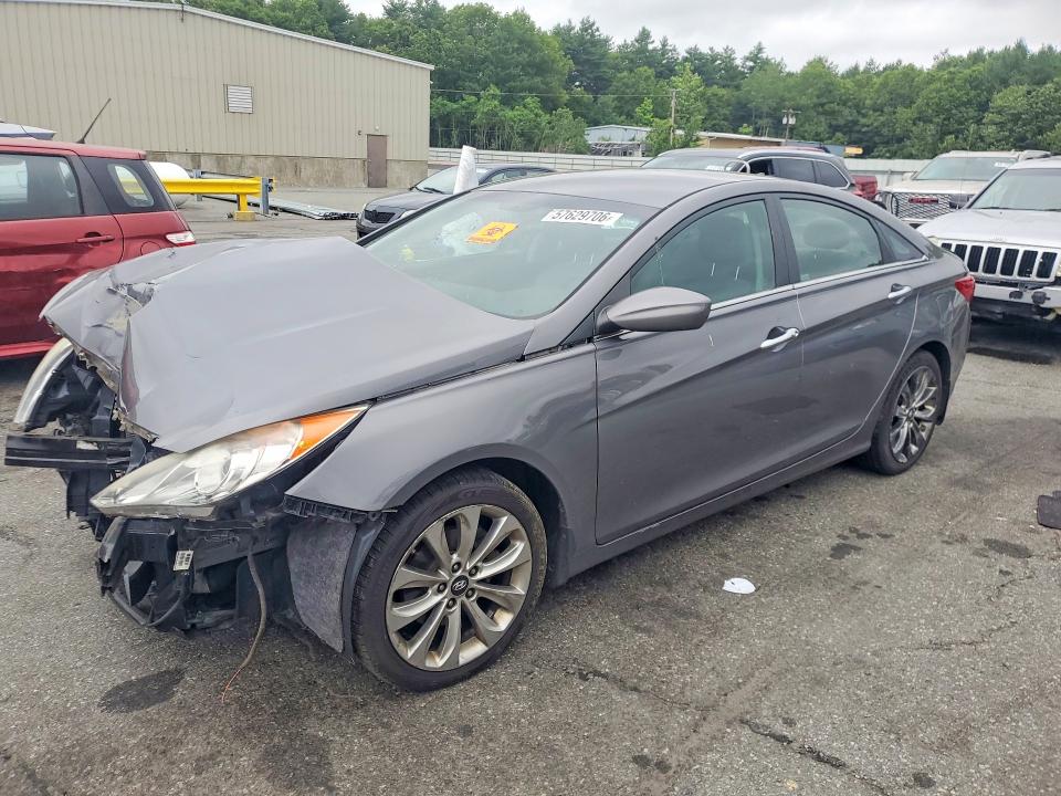 2012 Hyundai Sonata VIN 5NPEC4AB0CH337604 COPART salvage auction — FRONT END, CT - CERT OF TITLE-SALVAGE, sold $475 on 2026-07-16 (photo 1)