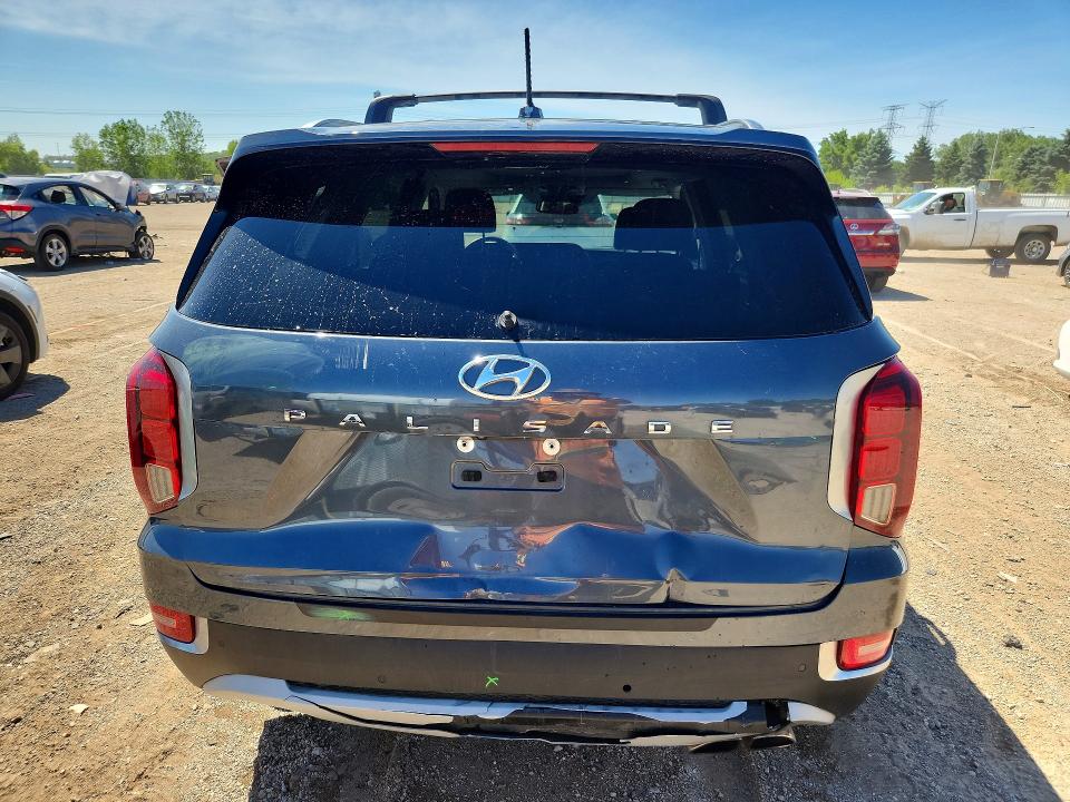 2021 Hyundai VIN KM8R3DHE2MU246726 COPART salvage auction — REAR END, Il - Salvage Certificate, sold $6,600 on 2026-07-28 (photo 6)