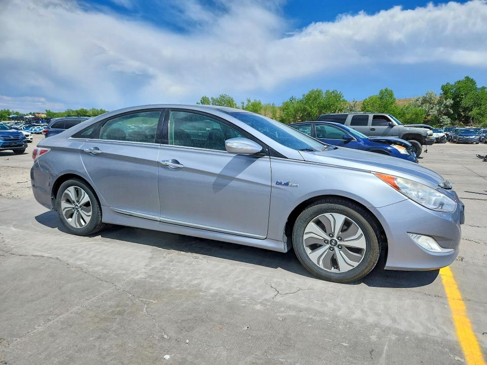 2015 Hyundai Sonata VIN KMHEC4A42FA119267 COPART salvage auction — FRONT END, Co - Certificate Of Title (P), sold $1,750 on 2026-07-15 (photo 4)